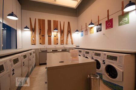 Studio para alugar com 46m², 1 quarto e 1 vaga Studio para alugar com 46m², 1 quarto e 1 vagaLavanderia