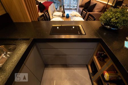 Studio para alugar com 46m², 1 quarto e 1 vaga Studio para alugar com 46m², 1 quarto e 1 vagaCozinha - Cooktop