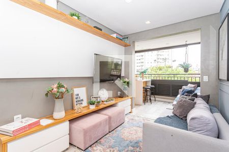 Sala de apartamento para alugar com 2 quartos, 61m² em Jardim Santa Cruz (sacomã), São Paulo