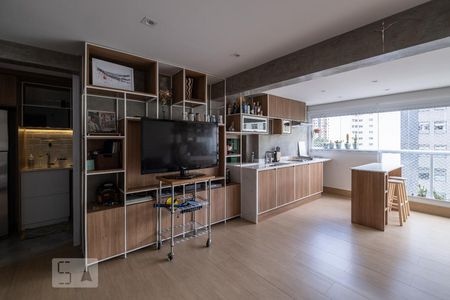 Sala de apartamento para alugar com 2 quartos, 120m² em Pinheiros, São Paulo