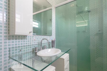 Banheiro da Suíte de apartamento à venda com 3 quartos, 100m² em Campos Elíseos, São Paulo