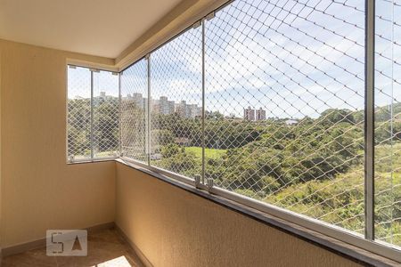 Varanda da Sala de apartamento à venda com 3 quartos, 79m² em Jardim Carvalho, Porto Alegre