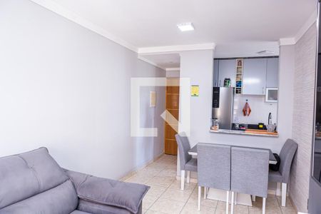 Sala de apartamento à venda com 2 quartos, 56m² em Vila Araguaia, São Paulo