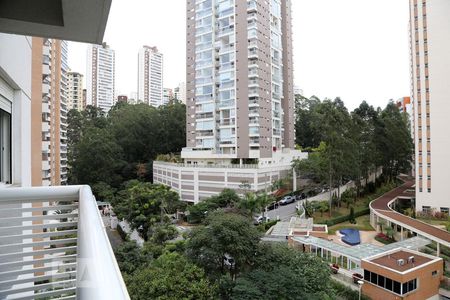 Vista da Varanda de apartamento para alugar com 2 quartos, 57m² em Vila Andrade, São Paulo