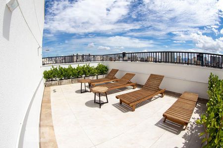 Terraço de kitnet/studio à venda com 1 quarto, 26m² em Bela Vista, São Paulo