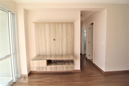 Sala painel de tv de apartamento para alugar com 3 quartos, 76m² em Santa Paula, São Caetano do Sul