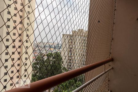 Varanda da Sala de apartamento à venda com 3 quartos, 84m² em Jardim Henriqueta, Taboão da Serra