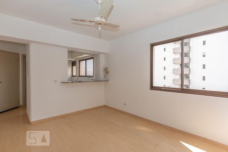 Sala de apartamento à venda com 1 quarto, 40m² em Brooklin, São Paulo