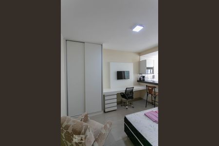 Studio para alugar com 28m², 1 quarto e 1 vagaQuarto