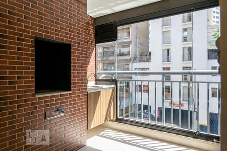 Varanda de apartamento para alugar com 2 quartos, 63m² em Centro, São Paulo