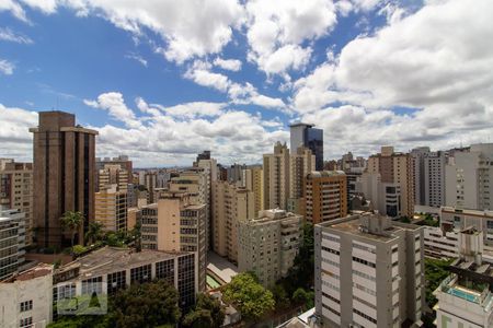 Vista da Sala de apartamento para alugar com 1 quarto, 47m² em Funcionários, Belo Horizonte