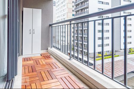 Varanda de kitnet/studio à venda com 1 quarto, 32m² em Bela Vista, São Paulo