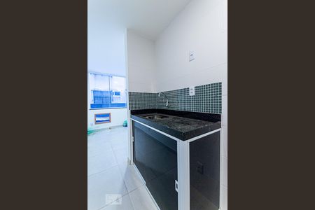 Cozinha de apartamento à venda com 1 quarto, 25m² em Centro, Niterói