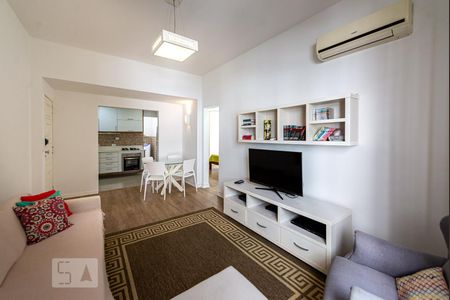 Sala de apartamento à venda com 2 quartos, 70m² em Lagoa, Rio de Janeiro