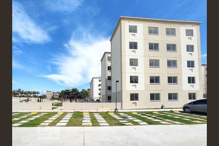 Fachada do bloco de apartamento à venda com 2 quartos, 46m² em Recreio dos Bandeirantes, Rio de Janeiro