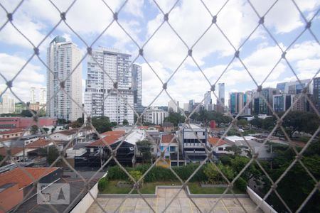 Vista da Sacada de apartamento para alugar com 1 quarto, 43m² em Brooklin Paulista, São Paulo