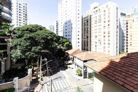 vista da Sacada de apartamento à venda com 2 quartos, 58m² em Jardim Paulista, São Paulo