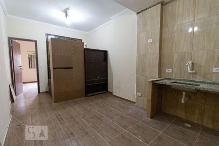 Sala/Cozinha de apartamento à venda com 1 quarto, 35m² em Santa Efigênia, São Paulo