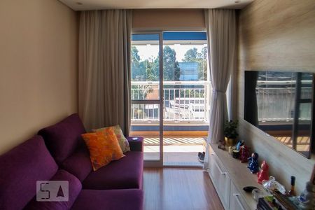 Sala de Estar de apartamento à venda com 2 quartos, 55m² em Conceição, Diadema