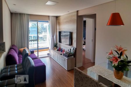 Sala de Estar de apartamento à venda com 2 quartos, 55m² em Conceição, Diadema