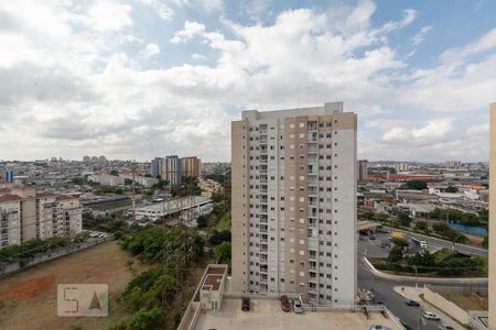 VISTA SALA de apartamento para alugar com 2 quartos, 40m² em Sítio da Figueira, São Paulo