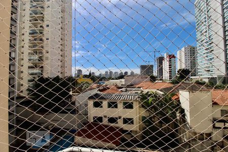 Sala - Vista de apartamento para alugar com 1 quarto, 60m² em Brooklin Novo, São Paulo