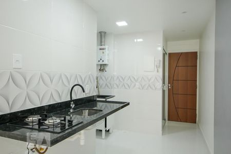 Cozinha de kitnet/studio à venda com 1 quarto, 40m² em Copacabana, Rio de Janeiro