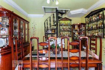Sala de Jantar de casa à venda com 2 quartos, 216m² em Parque das Nações, Santo André