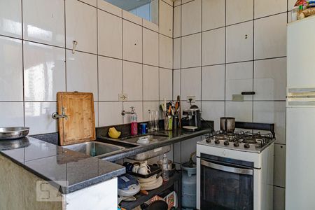 Cozinha de kitnet/studio à venda com 1 quarto, 40m² em República, São Paulo