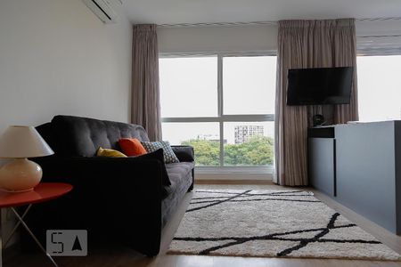 Sala de apartamento para alugar com 1 quarto, 45m² em Petrópolis, Porto Alegre