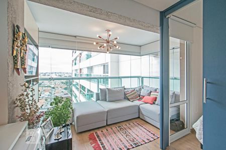 Sala de apartamento para alugar com 1 quarto, 34m² em Jardim Aeroporto, São Paulo