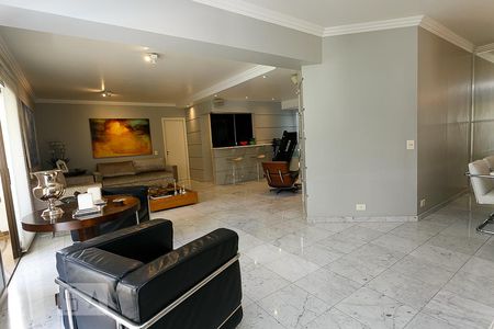 Sala 1 de apartamento à venda com 4 quartos, 220m² em Vila Morumbi, São Paulo