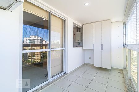 Varanda da Sala de apartamento para alugar com 3 quartos, 72m² em Jacarepaguá, Rio de Janeiro