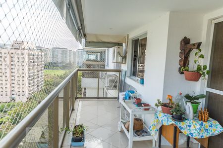 Varanda da Sala 1 de apartamento para alugar com 4 quartos, 194m² em Jacarepaguá, Rio de Janeiro