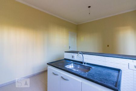 Cozinha de apartamento para alugar com 1 quarto, 58m² em Vila São Vicente, São Paulo