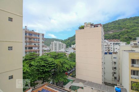 Vista da Sala de apartamento para alugar com 1 quarto, 104m² em Botafogo, Rio de Janeiro