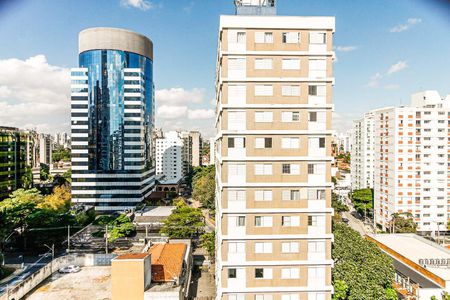 Vista Sala de apartamento à venda com 3 quartos, 92m² em Cidade Monções, São Paulo