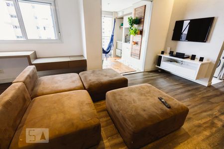 Sala de apartamento para alugar com 2 quartos, 60m² em Várzea da Barra Funda, São Paulo