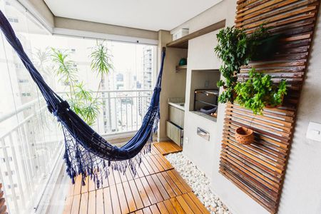 Varanda de apartamento à venda com 2 quartos, 60m² em Várzea da Barra Funda, São Paulo