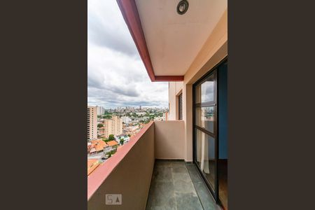 Varanda da Sala de apartamento à venda com 3 quartos, 135m² em Parque das Nações, Santo André