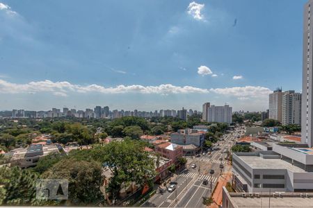 Vista da Varanda de kitnet/studio para alugar com 1 quarto, 40m² em Jardim Novo Santo Amaro, São Paulo