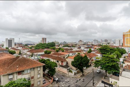 Vista varanda de apartamento para alugar com 1 quarto, 60m² em Encruzilhada, Santos