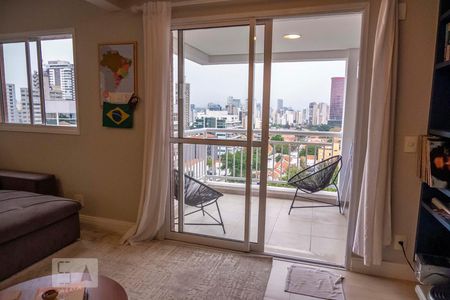 Varanda de apartamento à venda com 1 quarto, 70m² em Pinheiros, São Paulo