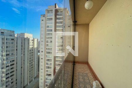 Varanda de apartamento à venda com 4 quartos, 142m² em Vila Romana, São Paulo