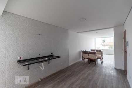 Sala e Cozinha de apartamento para alugar com 3 quartos, 102m² em Vila Isa, São Paulo