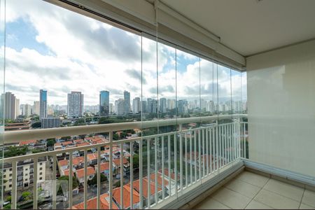 Varanda de kitnet/studio à venda com 1 quarto, 49m² em Vila Cordeiro, São Paulo