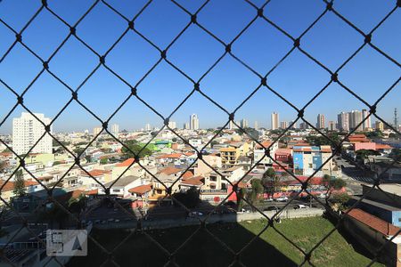 Vista da Sala de apartamento à venda com 2 quartos, 75m² em Vila Helena, Santo André