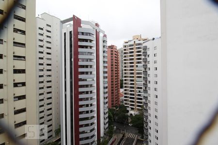 Vista da Sala  de apartamento para alugar com 1 quarto, 45m² em Moema, São Paulo