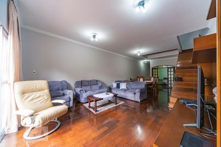 Sala de casa à venda com 4 quartos, 200m² em Vila Valparaiso, Santo André