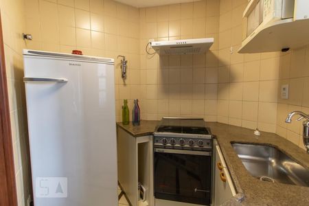 Studio - Cozinha de kitnet/studio para alugar com 1 quarto, 55m² em Lourdes, Belo Horizonte